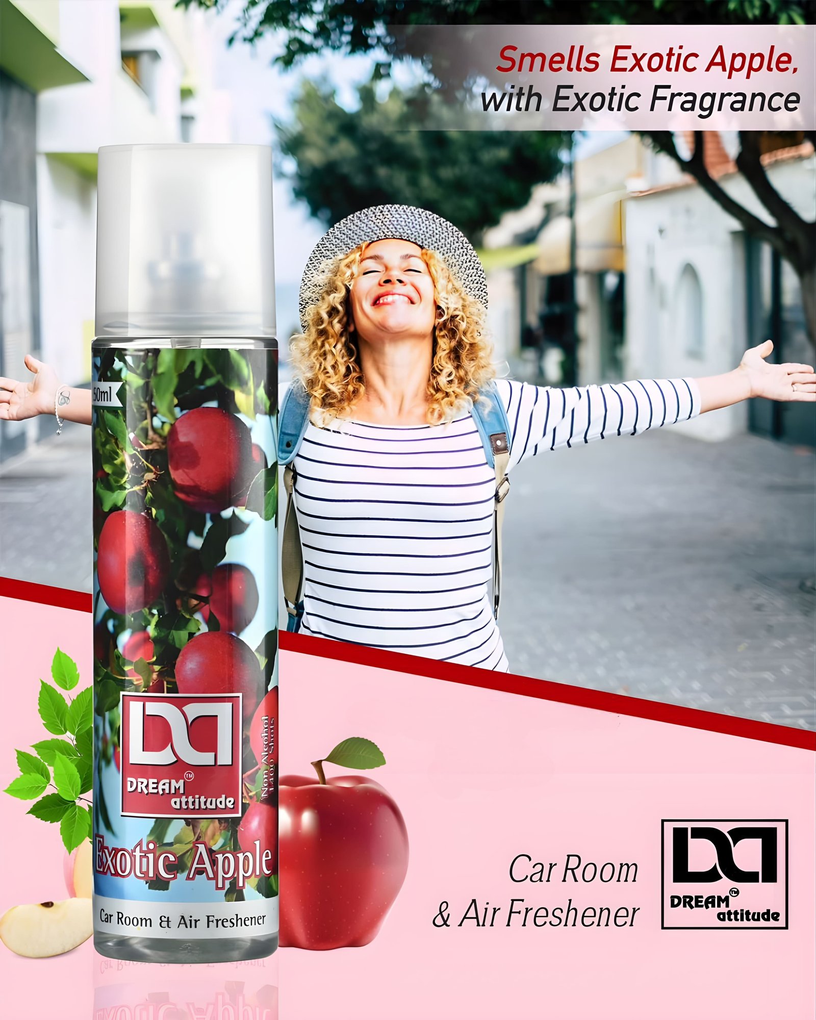 EXOTIC APPLE  AIR  FRESHNER 